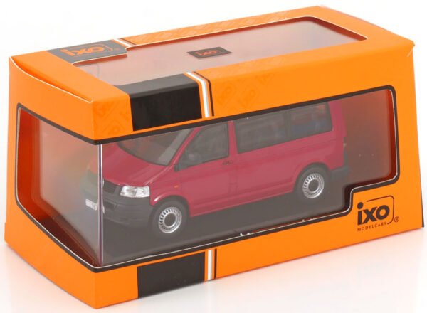 Volkswagen T5 Tdi Rojo 2003 1/43 IXO CLC564N.22 - Imagen 4