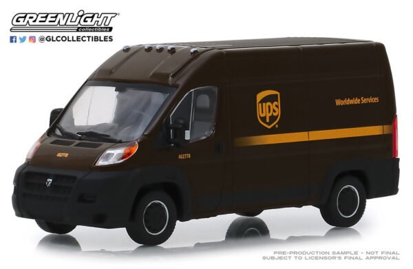 Ram Pro-Master 2500 "UPS" (2018) 1:43 Greenlight - Imagen 2
