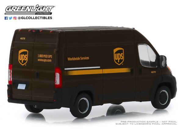 Ram Pro-Master 2500 "UPS" (2018) 1:43 Greenlight - Imagen 3