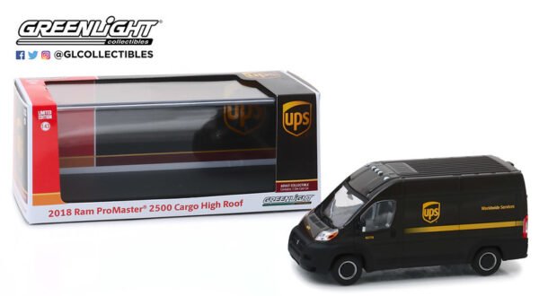 Ram Pro-Master 2500 "UPS" (2018) 1:43 Greenlight - Imagen 4