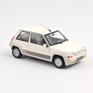 Renault 5 GT Turbo Mk1 Blanco 1985 1/18 Norev 185200