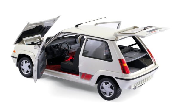 Renault 5 GT Turbo Mk2 Blanco 1989 1/18 Norev - Imagen 2