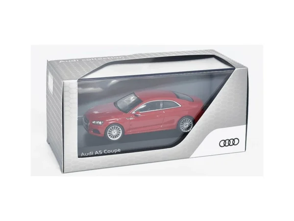 Audi A5 Coupe Rojo Tango 2016 1/43 Spark Model 5011605432 - Imagen 3